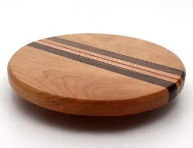 Lazy Susan with Stripes in Cherry - Size 10