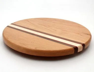 Lazy Susan with Stripes in Cherry - Size 14