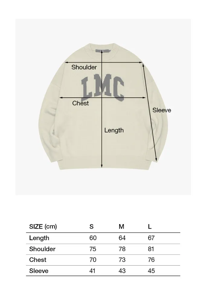 LMC  |[ LMC ]★ ARCH KNIT SWEATER