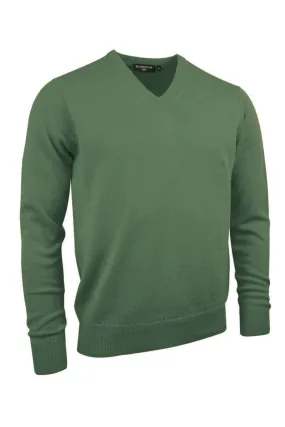 Lomond V Neck Lambswool Sweater                             Landscape