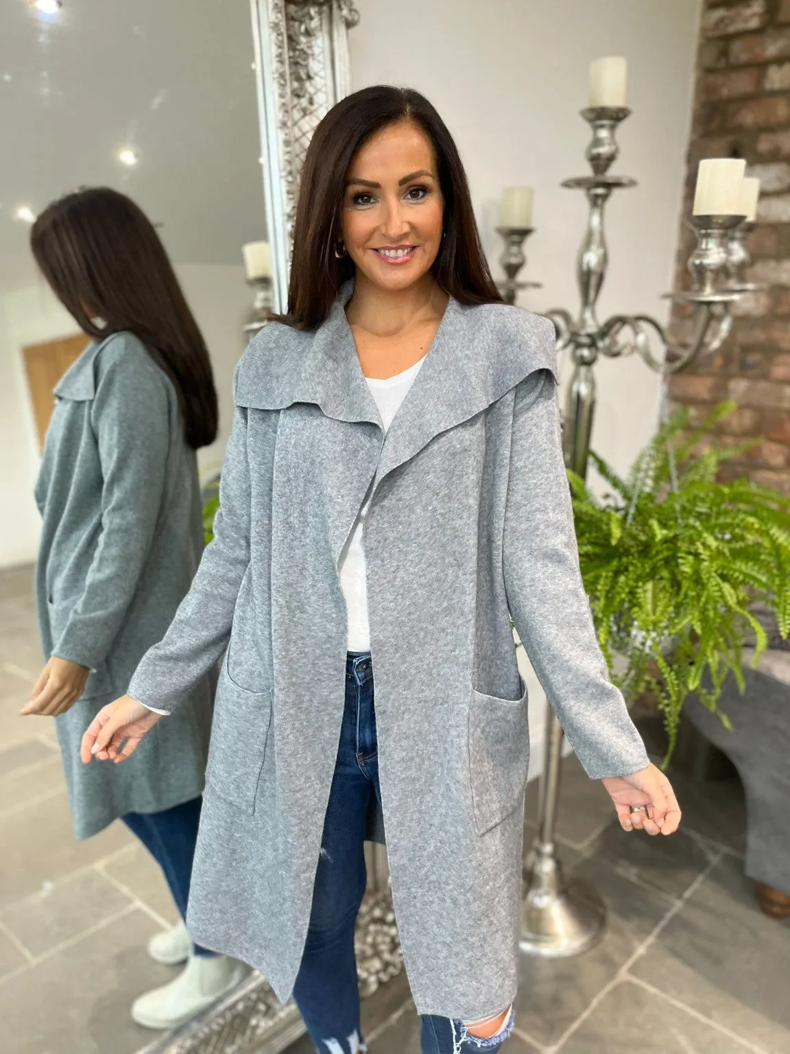 Longline Soft Touch Cardigan Rory