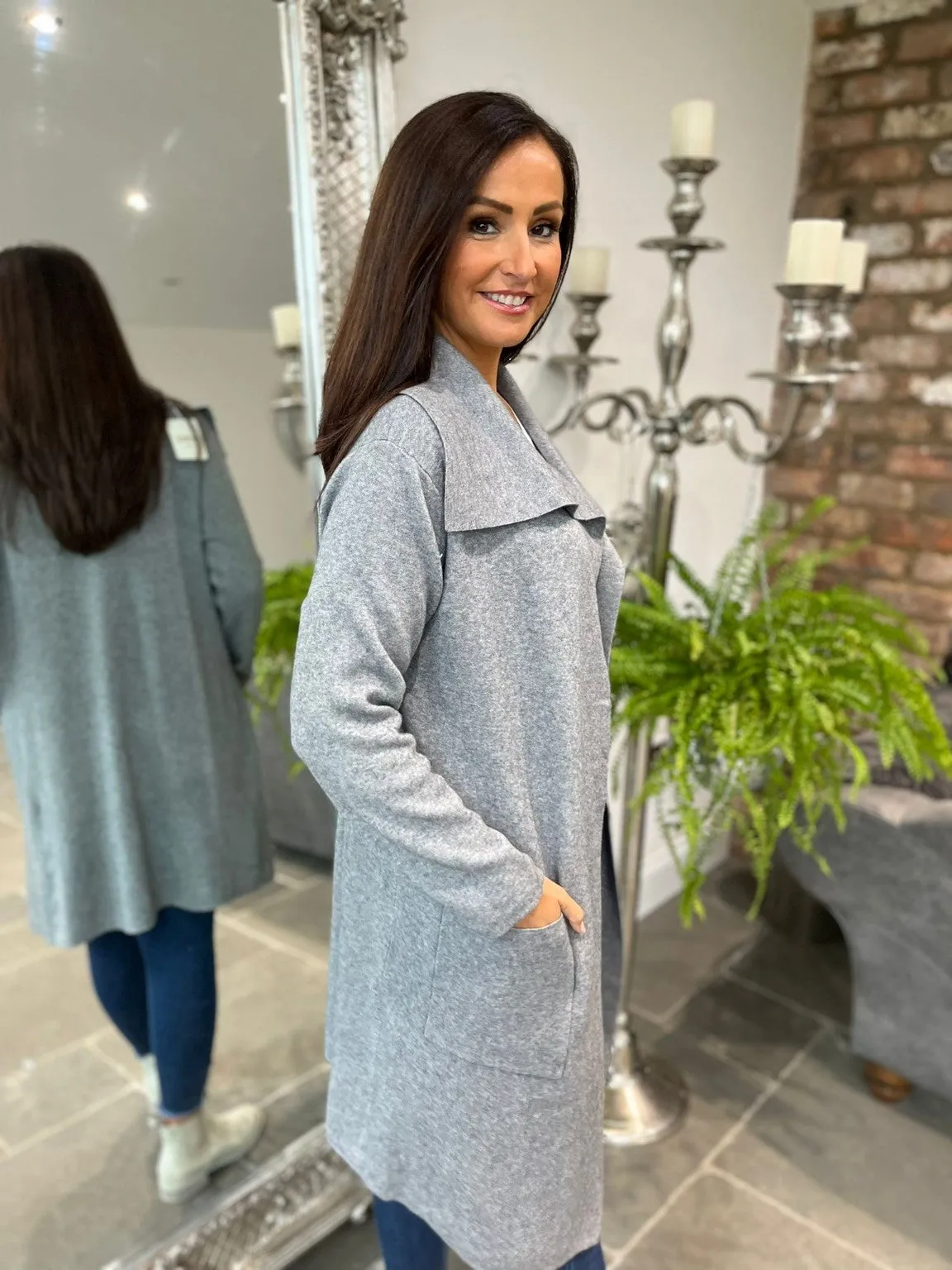 Longline Soft Touch Cardigan Rory