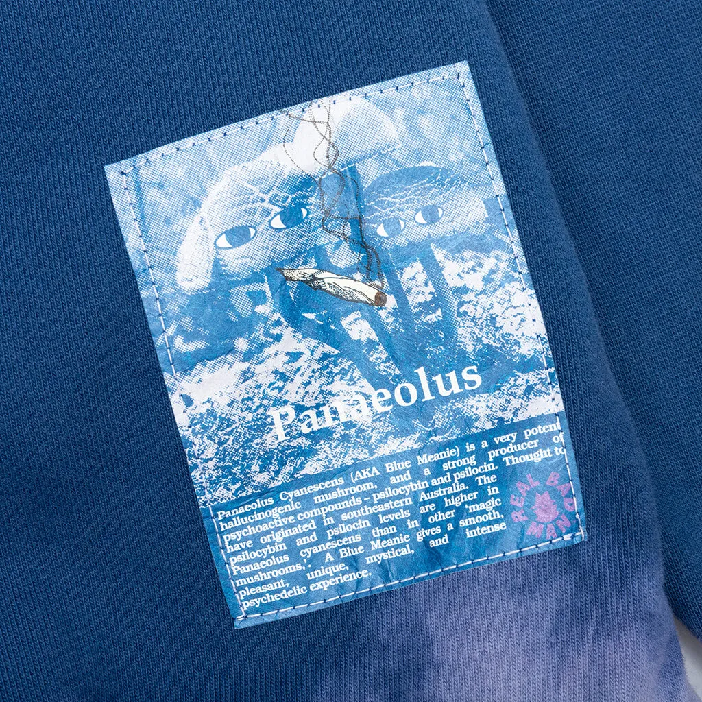 Lotta Tyvek Hoodie - Navy Tie Dye