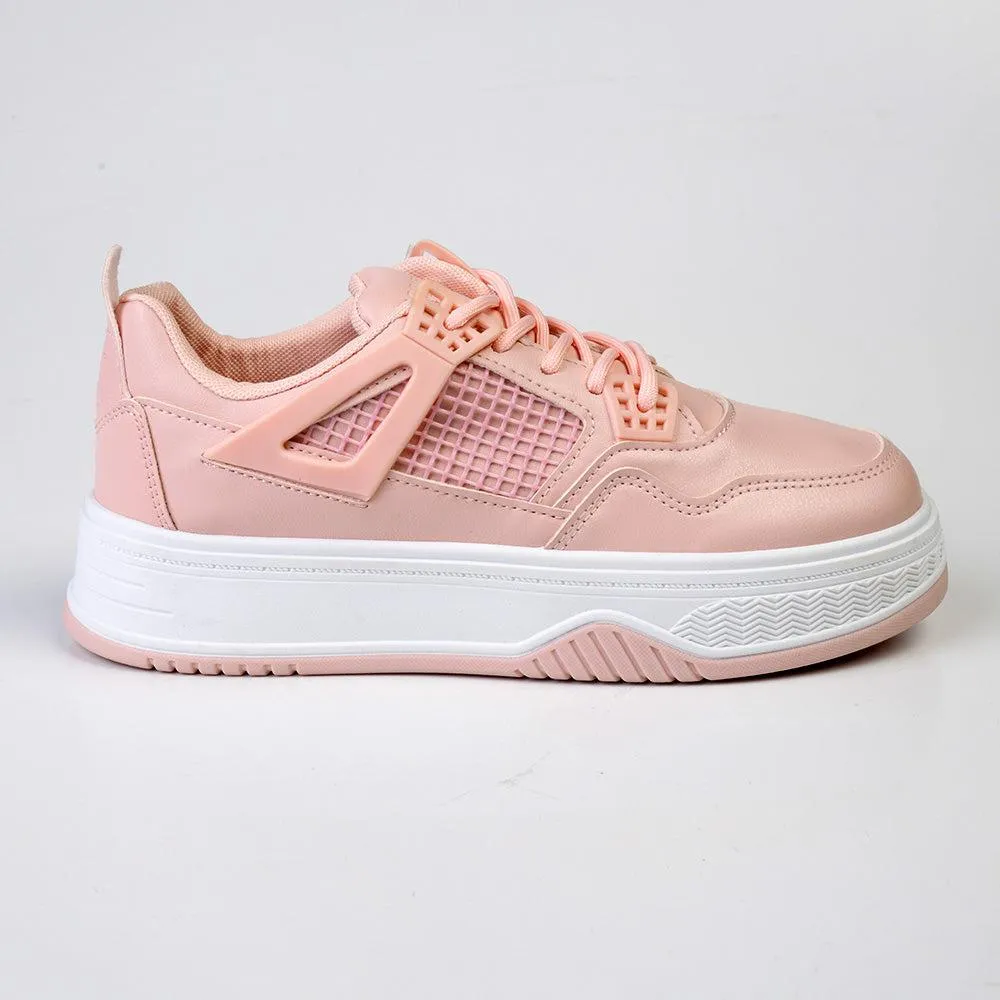 Madison Sally Platform Sneaker - Pink