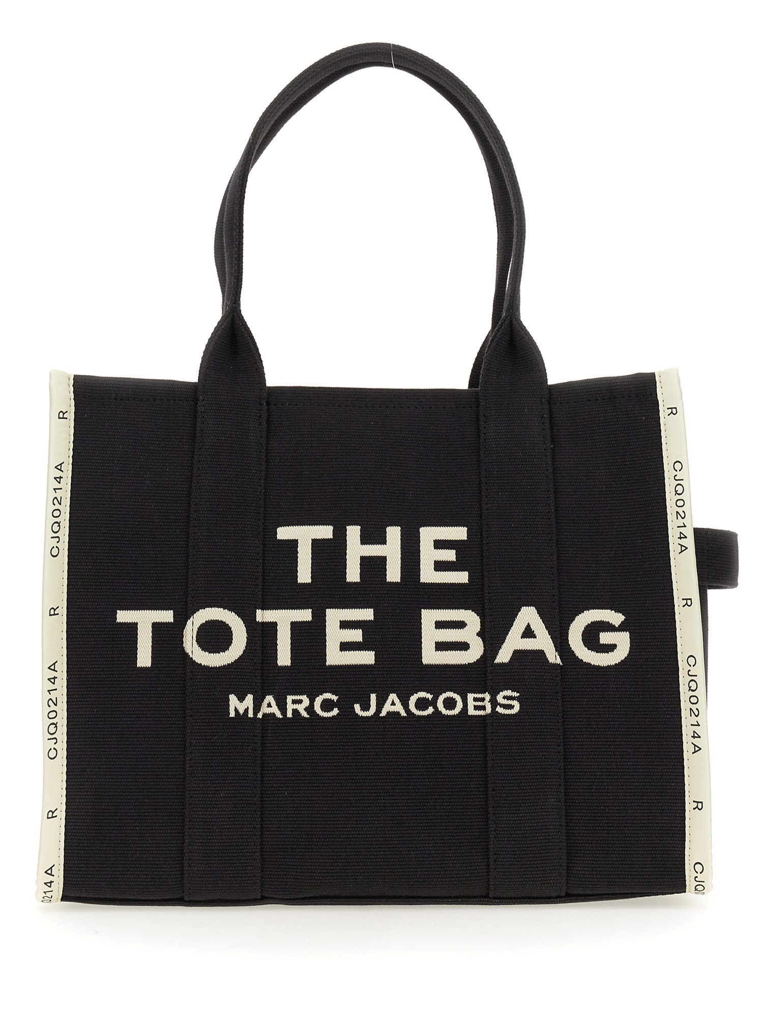 MARC JACOBS    JACQUARD LARGE COTTON CANVAS THE TOTE BAG