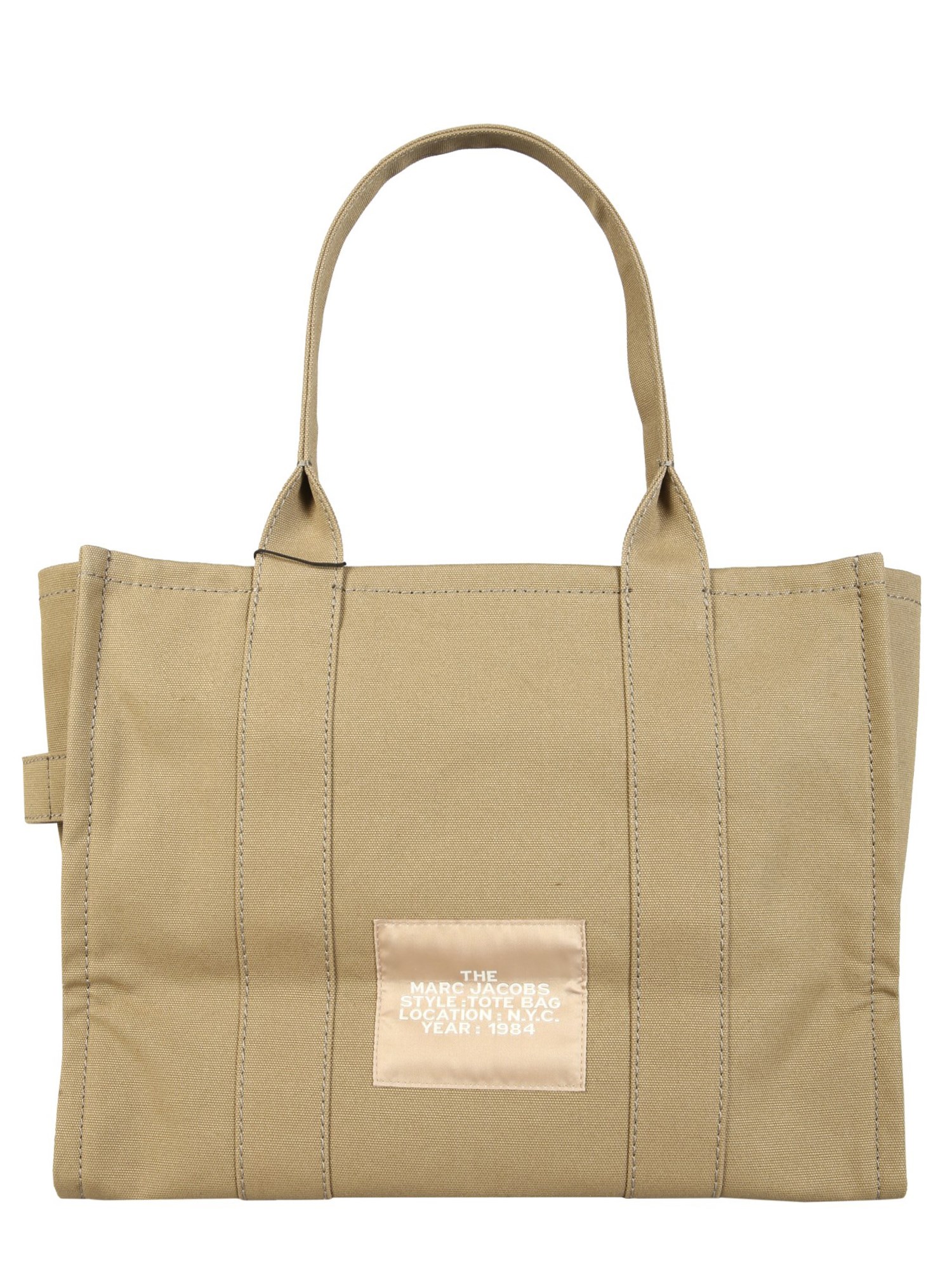 MARC JACOBS    LARGE COTTON CANVAS THE TOTE BAG