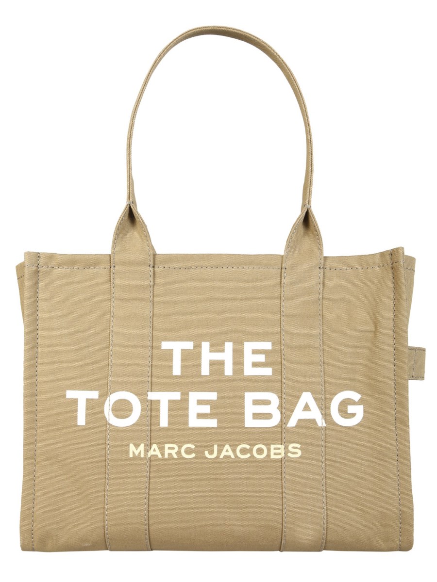 MARC JACOBS    LARGE COTTON CANVAS THE TOTE BAG