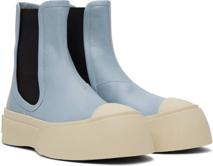 Marni Blue Pablo Boots