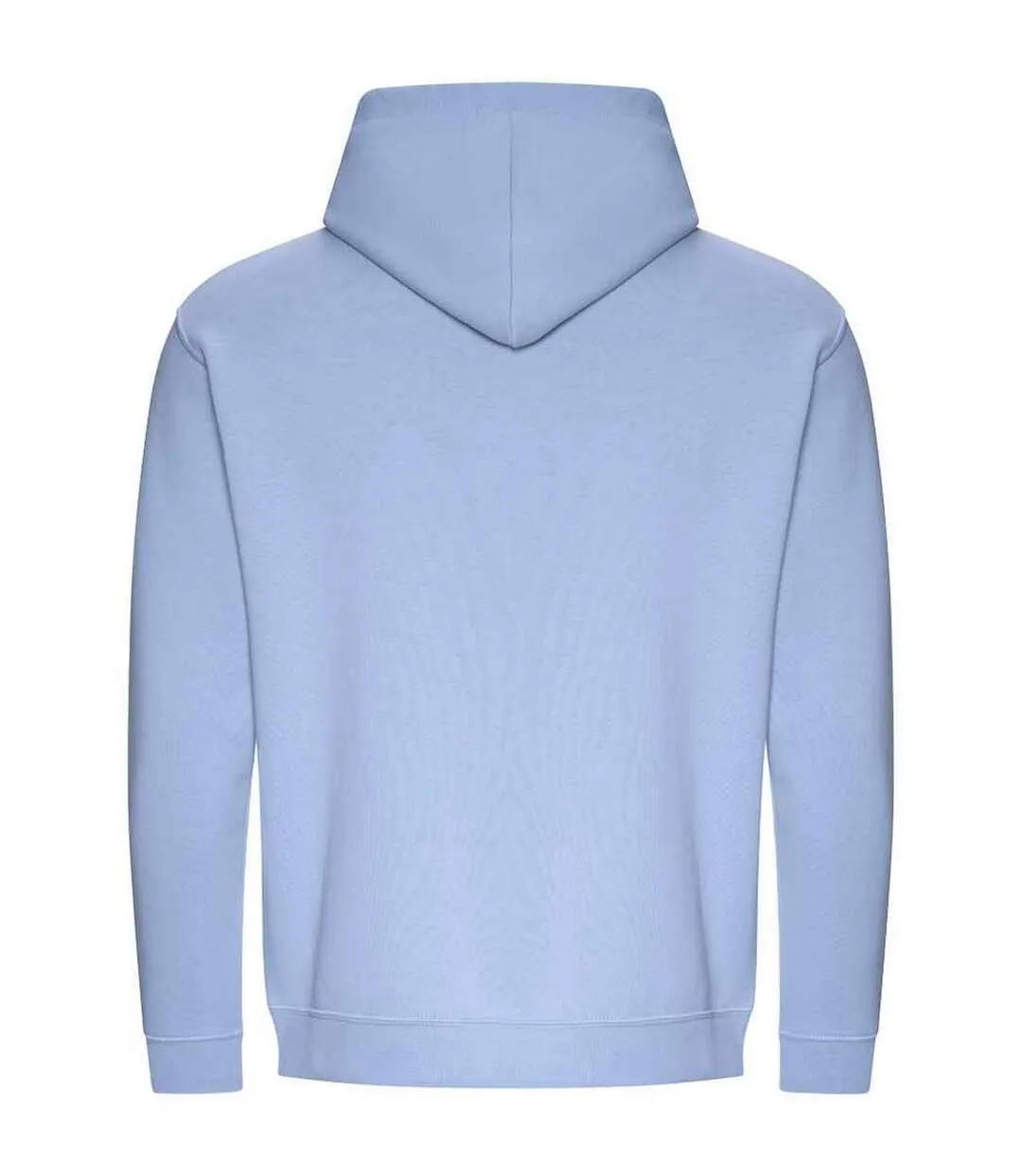 Mens organic hoodie sky blue Awdis