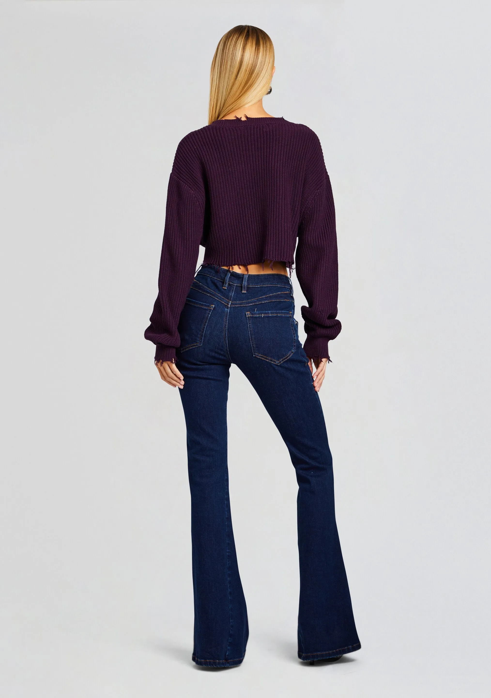 Mid Cropped Devin Sweater