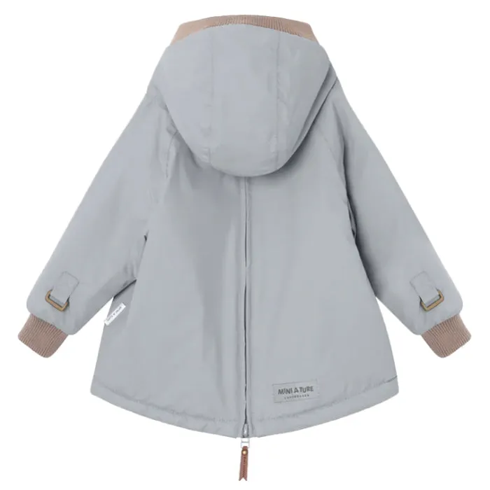 Mini A Ture Baby Wen Winter Anorak Jacket Quarry Blue Grey