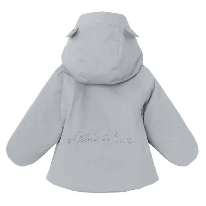 Mini A Ture Baby Yaka Winter Jacket Quarry Blue Grey