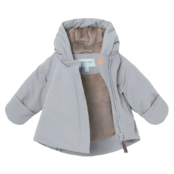 Mini A Ture Baby Yaka Winter Jacket Quarry Blue Grey