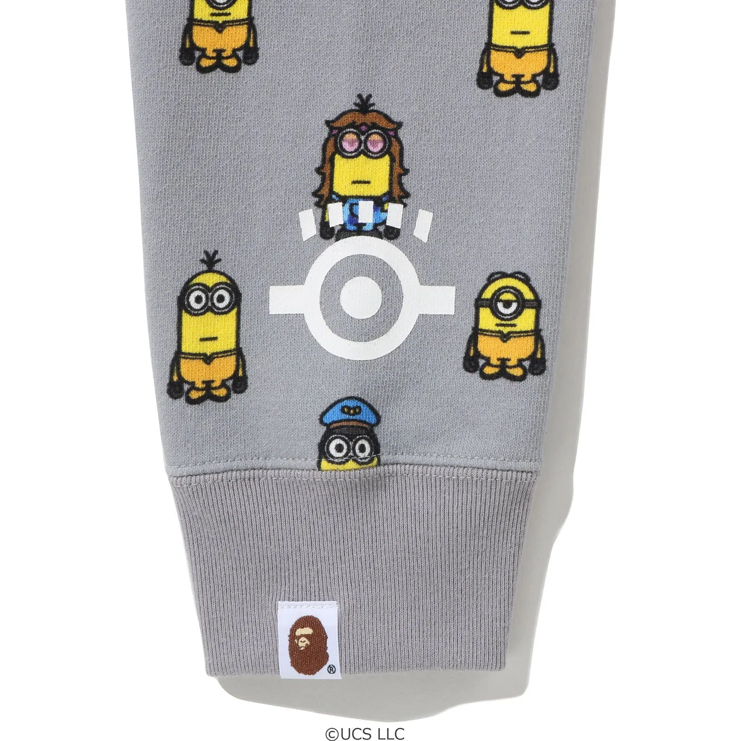 MINIONS SHARK FULL ZIP HOODIE LADIES