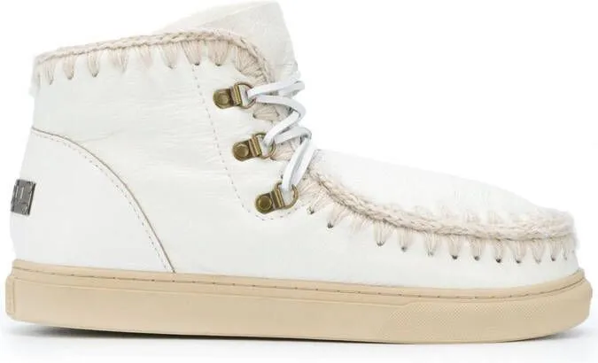 Mou Eskimo ankle boots White