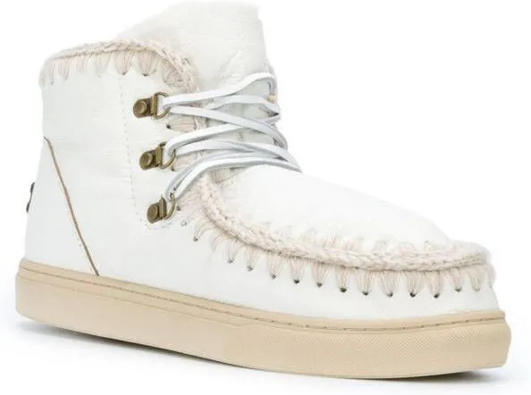 Mou Eskimo ankle boots White