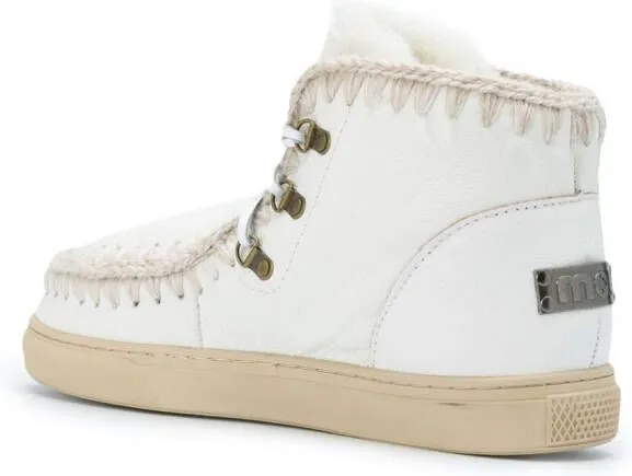 Mou Eskimo ankle boots White