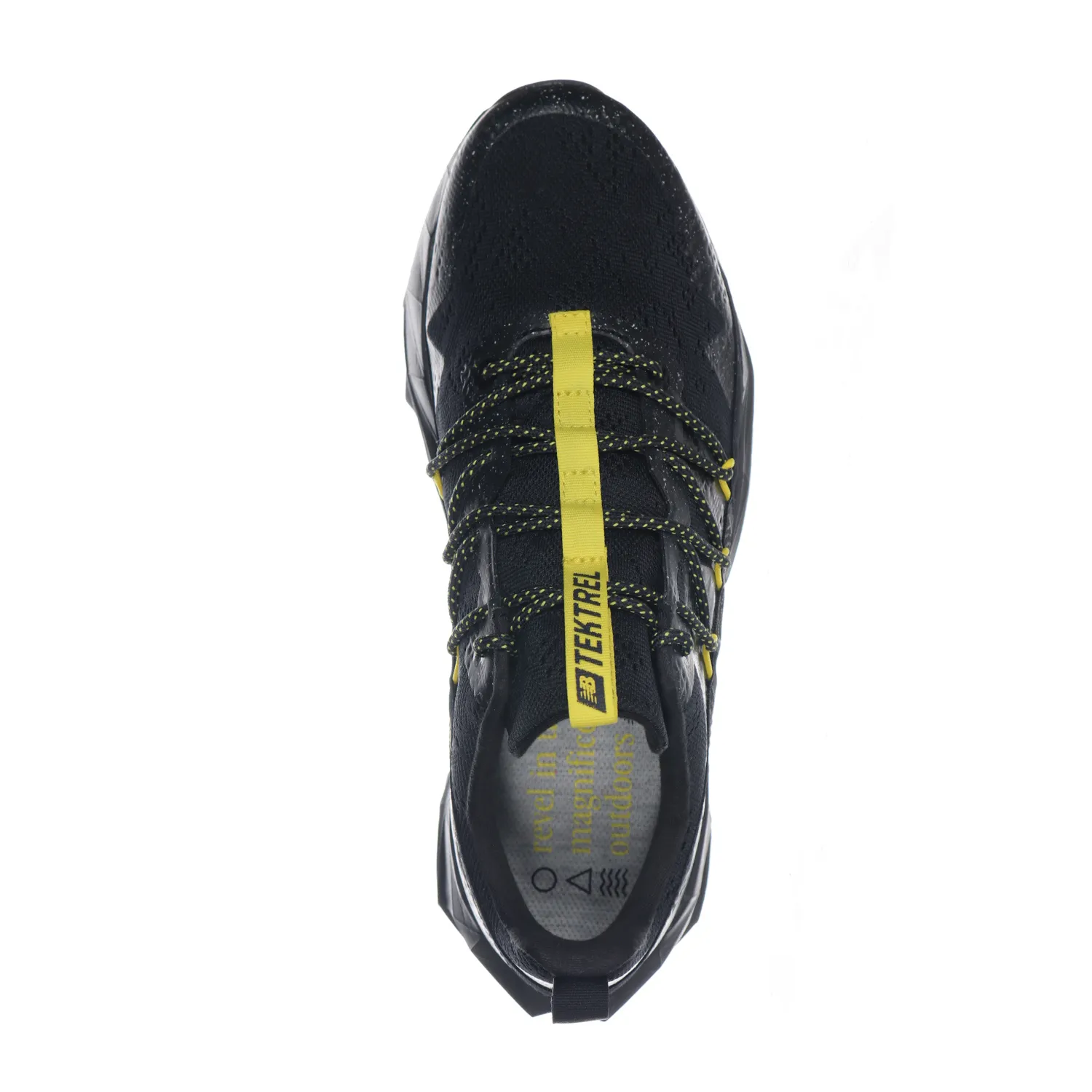 New Balance Tektrel  Black/Magnet/Lemon Zest