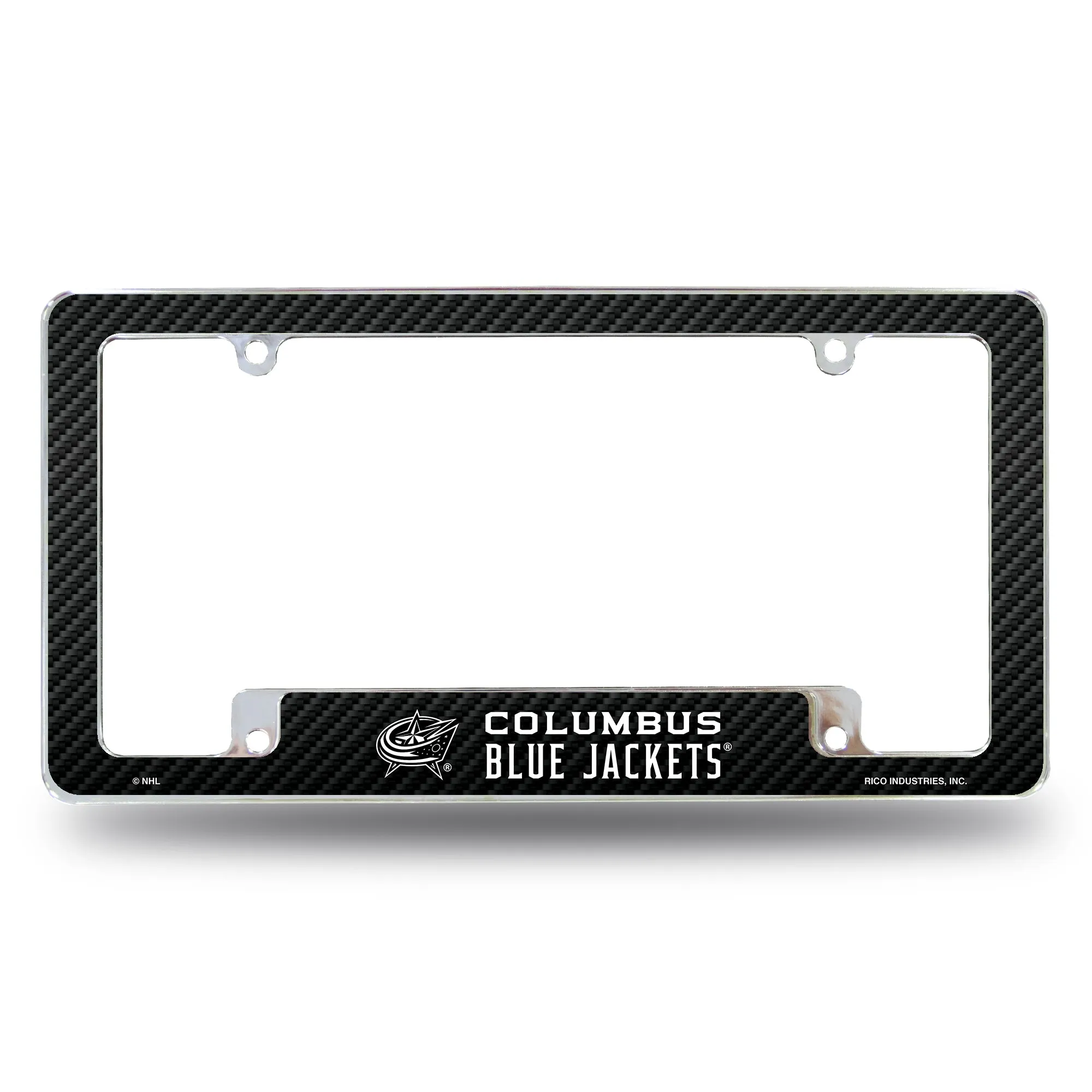 NHL Columbus Blue Jackets All Over Chrome Frame