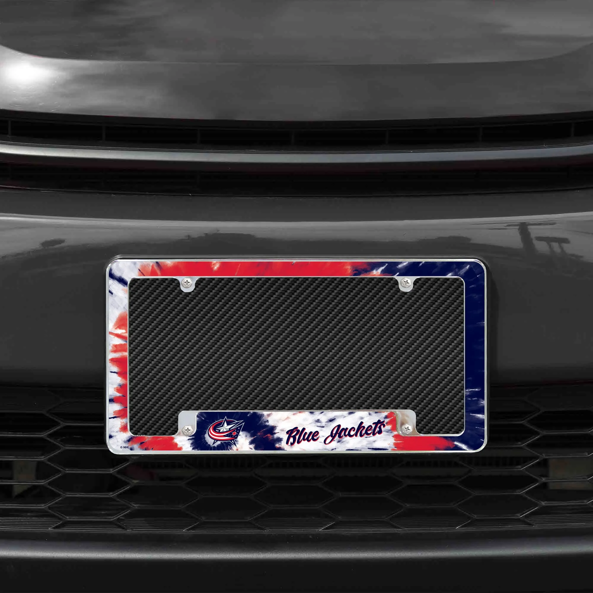 NHL Columbus Blue Jackets All Over Chrome Frame