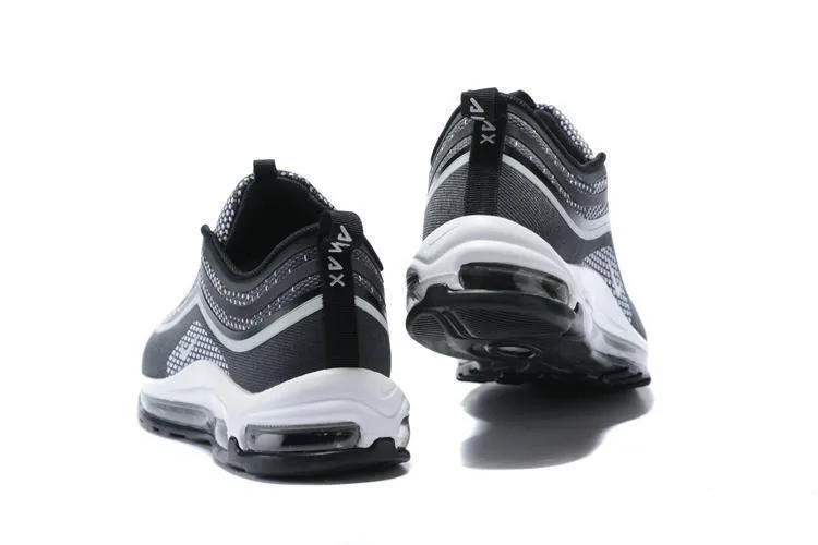 Nike Air Max 97 Ultra 17 Black White Men Shoes Sale Size US 7, 8, 8.5, 9, 10, 11