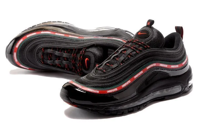 Nike Air Max 97 x Undefeated Black Men Shoes Sale Size US 7, 8, 8.5, 9, 10, 11