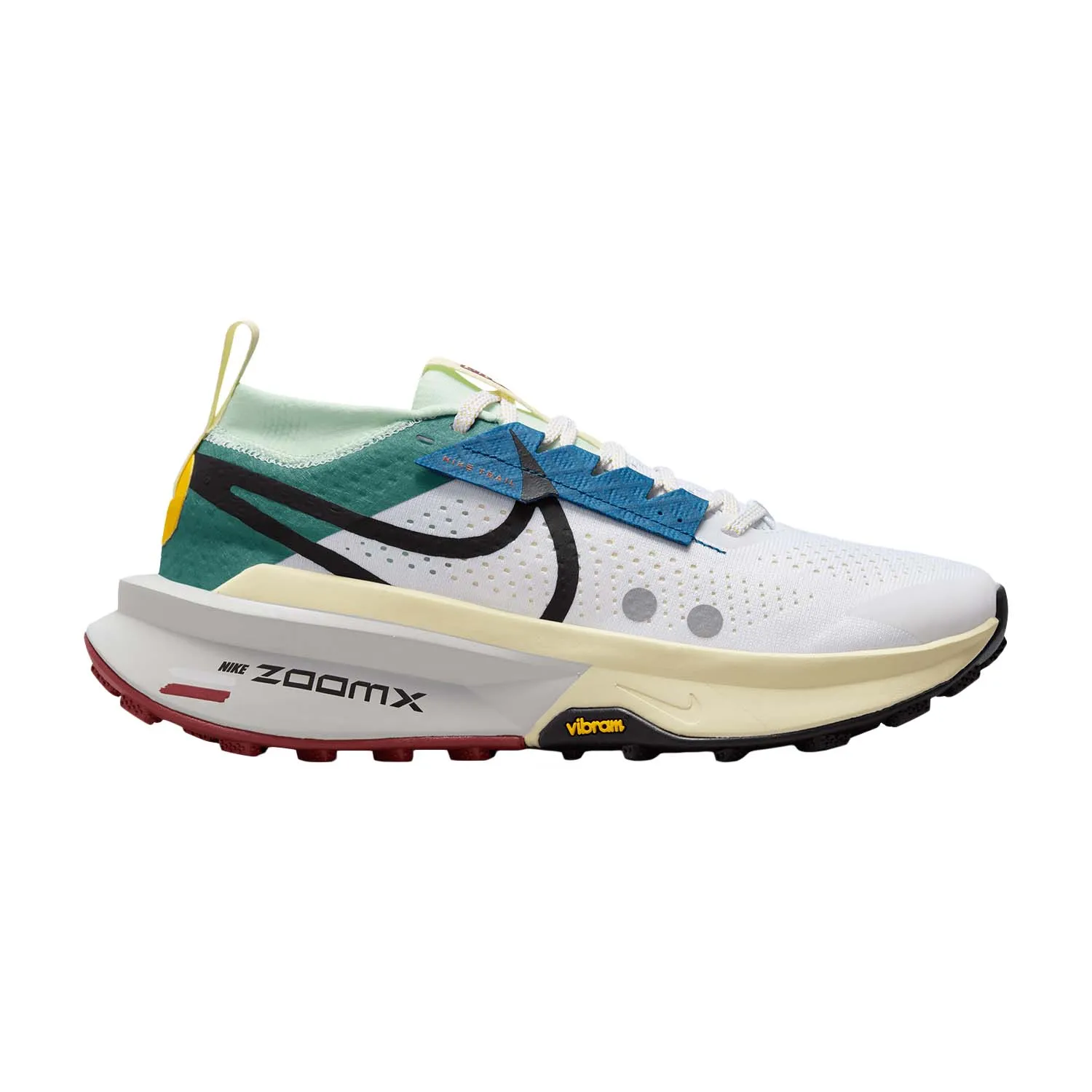 Nike Zegama Trail 2  White/Black/Bicoastal/Court