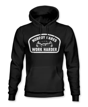 Nobody Cares Work Harder Patch Hoodie