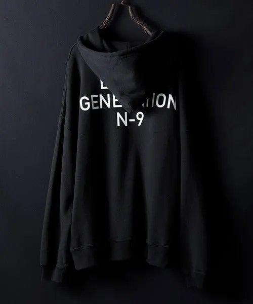 Number Nine Blank Generation Over Hoodie