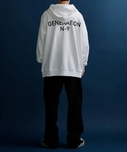 Number Nine Blank Generation Over Hoodie