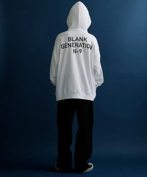 Number Nine Blank Generation Over Hoodie