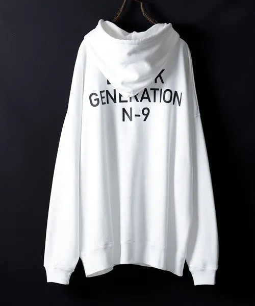 Number Nine Blank Generation Over Hoodie