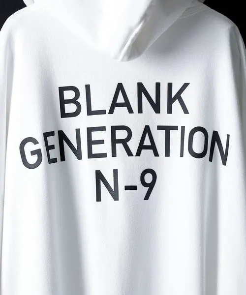 Number Nine Blank Generation Over Hoodie