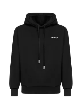 Off-White Diag Printed Drawstring Hoodie