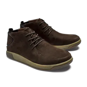 Olukai Mens Loli’i Puki Waterproof Chukka Boot- Dark Brown Nubuck