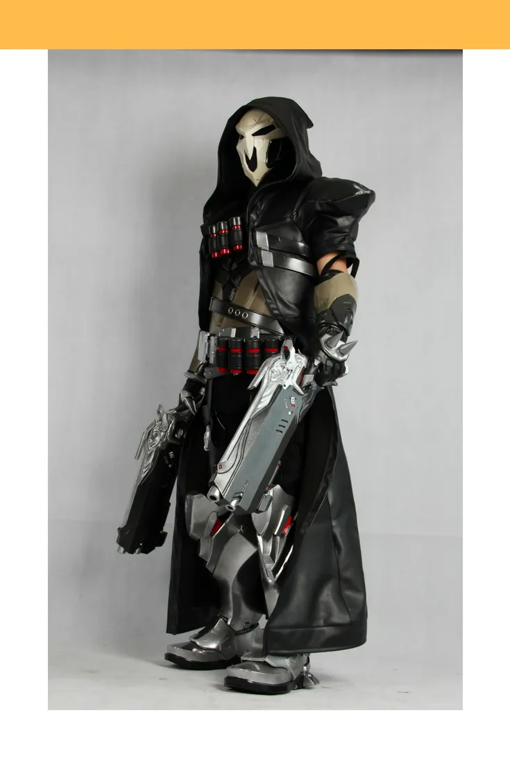 Overwatch Reaper Classic Skin Armor Cosplay Costume