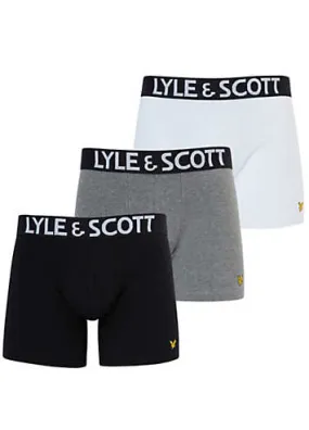 Pack of 3 Daniel Premium Underwear Trunks by Lyle & Scott | Look Again