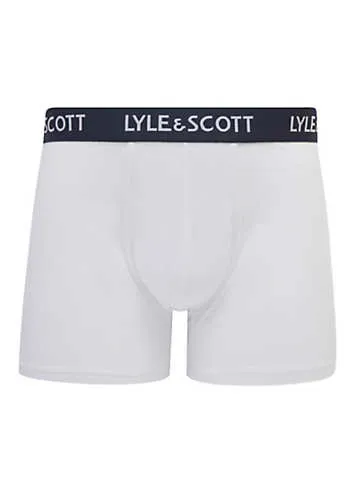 Pack of 3 Ethan Premium Underwear Trunks by Lyle & Scott | Look Again