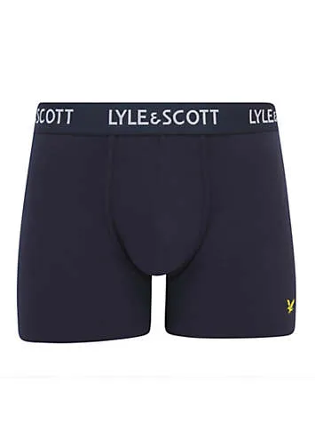 Pack of 3 Ethan Premium Underwear Trunks by Lyle & Scott | Look Again