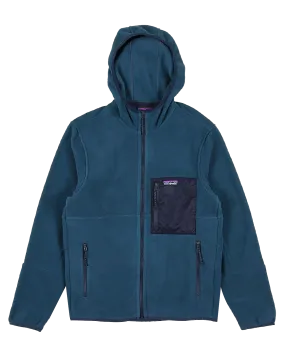 Patagonia Microdini Fleece Hoodie - Tidepool Blue