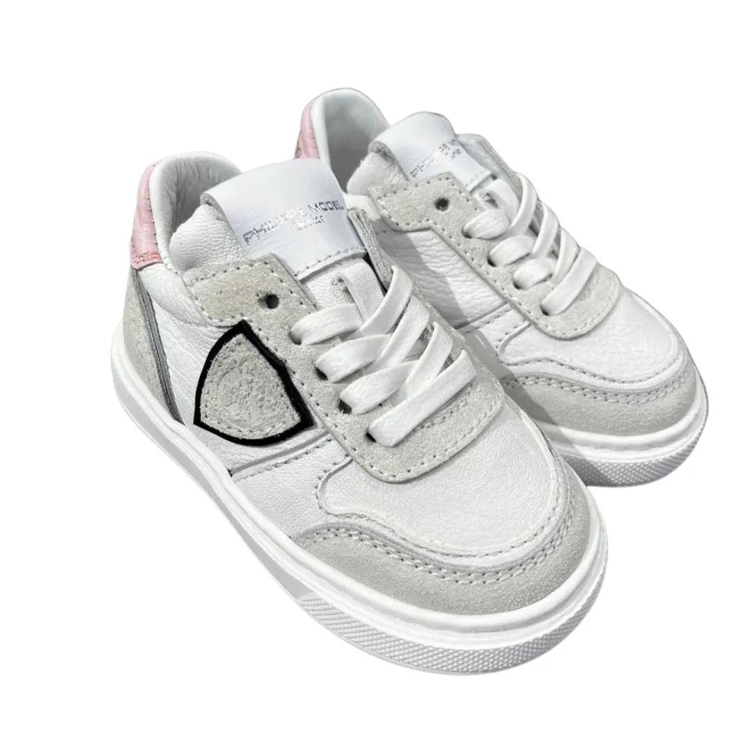 Philippe Model Sneaker White & Pink