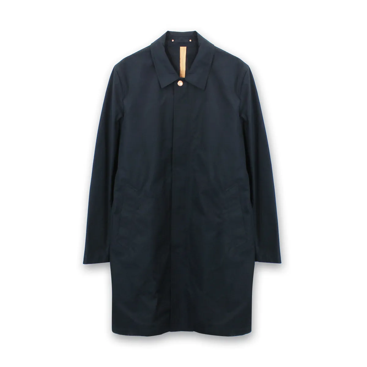 Private White VC - Ventile Mac Raincoat in Navy