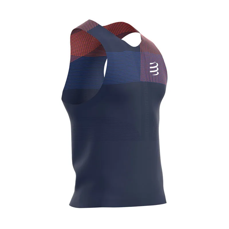 ProRacing Singlet Shirt Azul Compressport