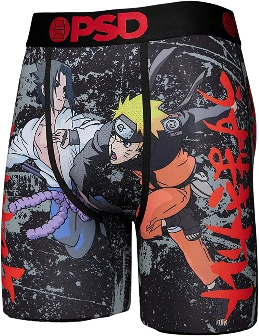 PSD Underwear Men's Boxer Briefs Multi/Naruto 2 3Pk