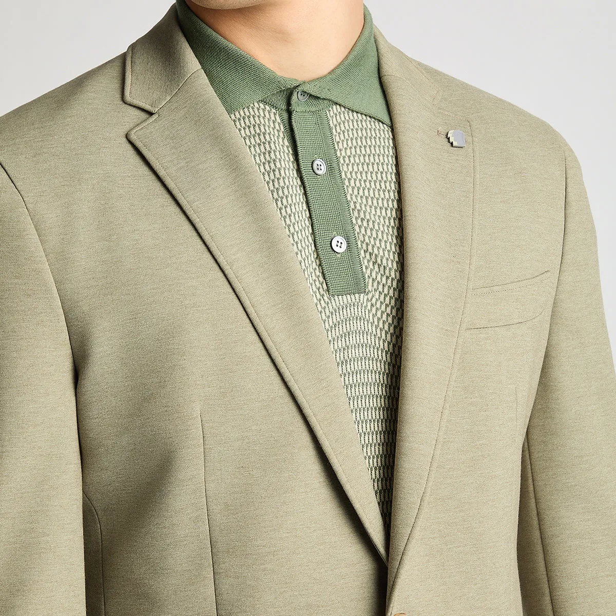 Remus - Napoli Slim Blazer in Green