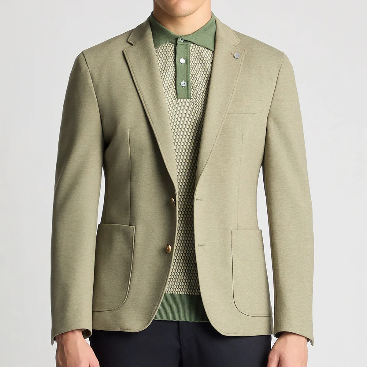 Remus - Napoli Slim Blazer in Green