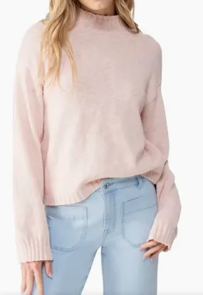 Sanctuary Off Duty Sweater Pink Souffle