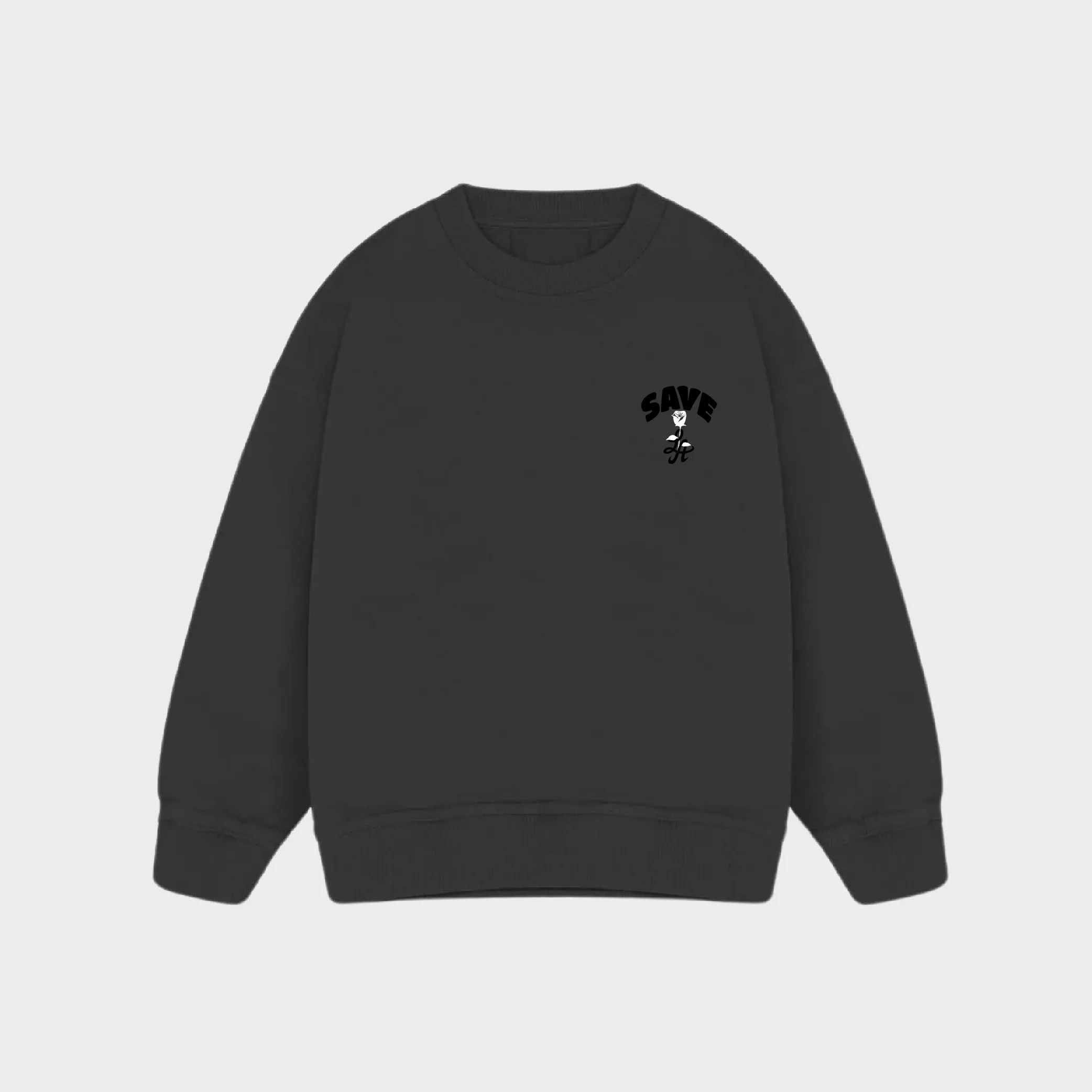 SAVE LA ROSE VINTAGE CREWNECK SWEATER