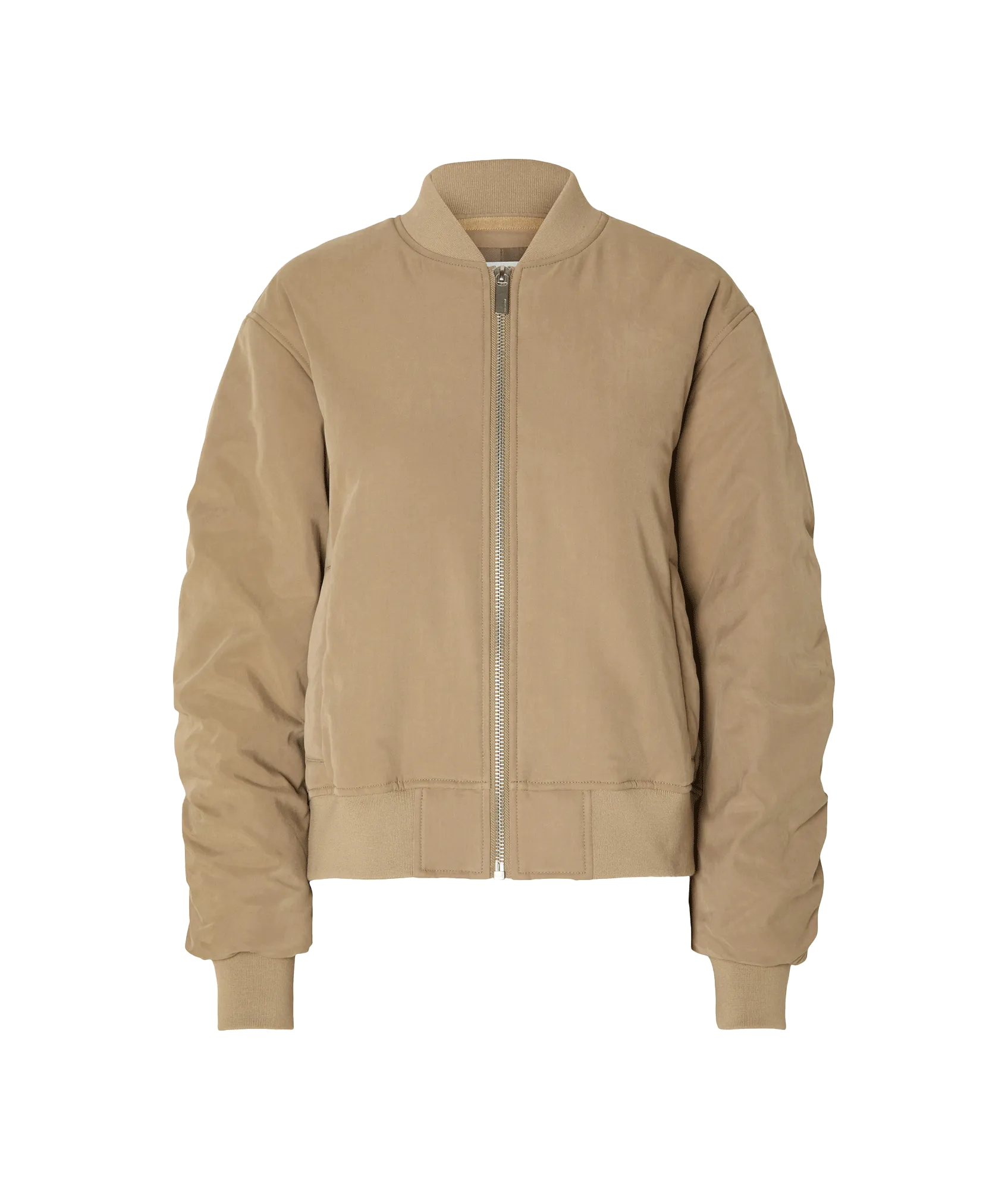 Slfnetra Bomber Jacket - Beige