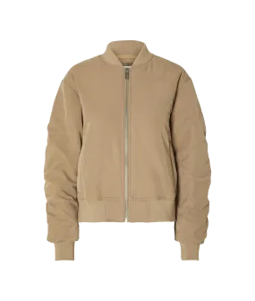 Slfnetra Bomber Jacket - Beige